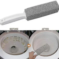 TrueNorth Rengöringsmedel-Pimpsten Rengöringssten Med Handtag, Toalettstolsring Borttagare Rengöringsborste Fläckar Och Hårt Vatten Ring Borttagare Rost Grill