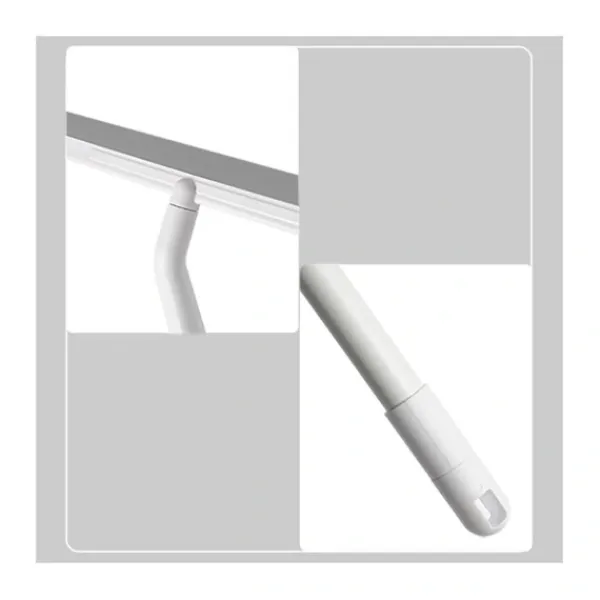 Fönsterrengöring-{PL}28 cm silikonborste förlängd golvrengöringsskrapa husdjurshår dammsugare badrumsgolv torkare