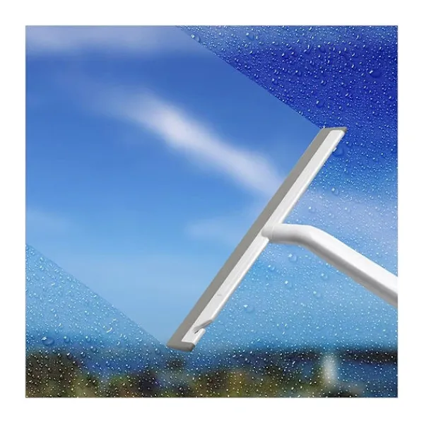 Fönsterrengöring-{PL}28 cm silikonborste förlängd golvrengöringsskrapa husdjurshår dammsugare badrumsgolv torkare