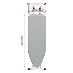 Strykjärn-{PL} Universellt Silver Vadderat Strykbrädsöverdrag Tjockt Värmebeständigt M