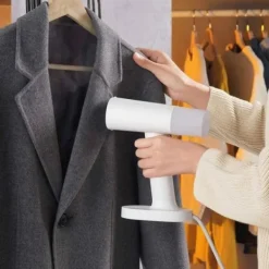 Hommy Strykjärn-Plagg Steamer Strykjärn Hem Elektrisk Ångrengöring Bärbar Mini Hängande Kvalster Borttagning Platt Strykning Kläder