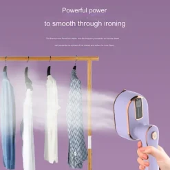 Ångtvättar-Plaggstekare, handhållen plaggstekare resemini, bärbar plaggstekare, 180° roterbar