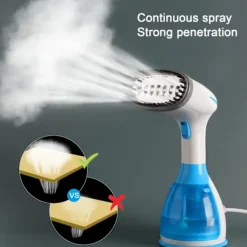 Ångtvättar-Plaggstekare, 1500W 280ML Handhållen Vertikal Ångstrykjärn Snabb He