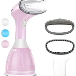 Ångtvättar-Plaggstekare, 1500W Vertikal Plaggstekare, 280ml Vattentank, 20s Snabb Uppvärmning, Handhållen Plaggstekare