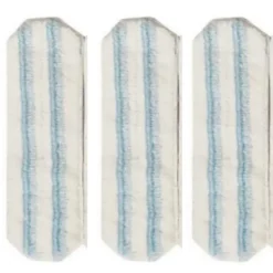FMYSJ Städmoppar-Platt Mopp Refill Kompatibel med o Cedar H2pro Platt Mopp Ersättningsdynor (FMY) 3pcs