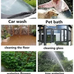 Högtryckstvättar-{PL}Turbowasher - Kraftfull högtryckstvätt för alla trädgårdsslangar 1 set (FMY)