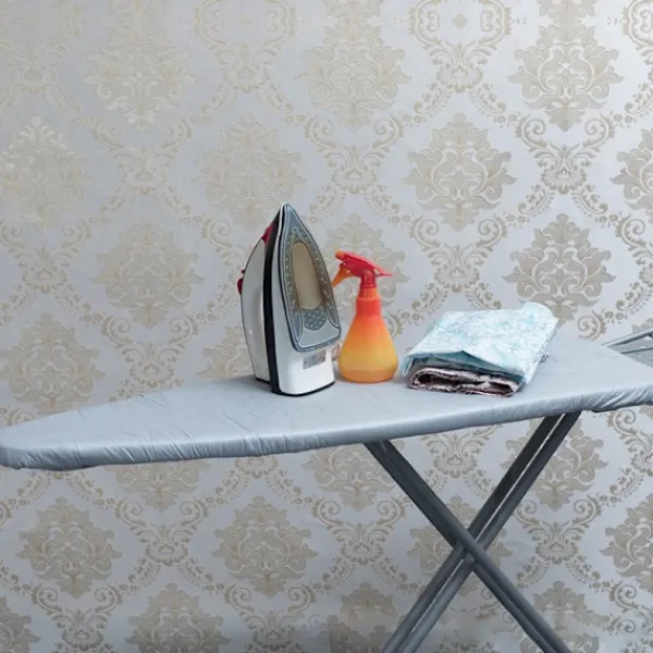 Jettbuying Strykjärn-Polyester strykbräda cover Hög temperaturbeständig dubbellager strykbräda cover 120*37cm