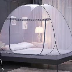 Skadedjur & Insekter-Pop Up Myggnät för Dubbelsäng, Stor Bärbar Tält Resa Dubbeldörrs Blixtlås Sängnät, Enkel Installation, Fint Nät,-WELLNGS 180cm*200cm | Fyndiq