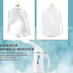 Ångtvättar-Portabel Handhållen Klädångare - Idealisk För Hemmet Eller Resan, Snabb Uppvärmning, Tar Bort Skrynklor På Kläder Och Tyg, Automatisk Avstängningsfunktion (vit | Fyndiq