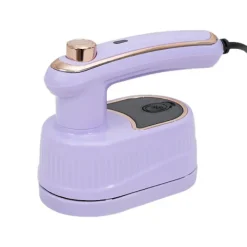 Ångtvättar-Portabel Handhållen Ångare För Kläder Resa Mini Ångstrykjärn Vikbar Snabb Uppvärmning 15 Sekunder Våt Och Torr Strykning Hemanvändning Lila