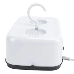 Torktumlare-Portabel Klädtork Vikbar Multifunktionell Mini Kompakt Liten Elektrisk Torkmaskin för Resor EU-kontakt 100‑240V Vit