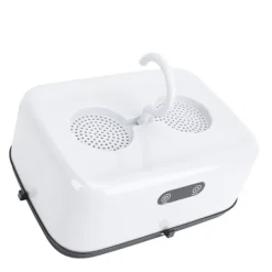 Torktumlare-Portabel Klädtork Vikbar Multifunktionell Mini Kompakt Liten Elektrisk Torkmaskin för Resor EU-kontakt 100‑240V Vit