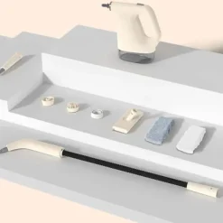 Ångtvättar-Portabel Multifunktionell Ångtvätt – Handhållen Högtemperatursrengörare med Flera Tillbehör, Kemikaliefri Rengöring för Hem, Kök, Badrum & Bil