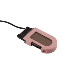 ATELA Strykjärn-Portabelt Mini hopfällbart strykjärn Elektriskt hopfällbart strykjärn med dubbla spänningar Dammtätt kompakt litet för resan Skolan Hemmet