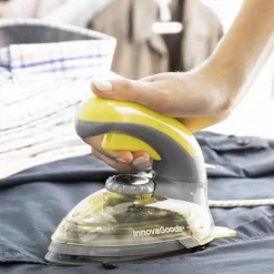 B2X Strykjärn-Portabelt ministyrkjärn: Flexibelt handtag & tillbehör