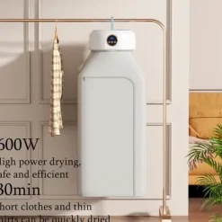 Torktumlare-Portable Foldable Drying Rack - with Temperature Control - for Clothes Drying