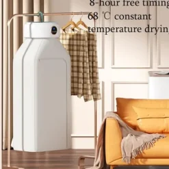 Torktumlare-Portable Foldable Drying Rack - with Temperature Control - for Clothes Drying