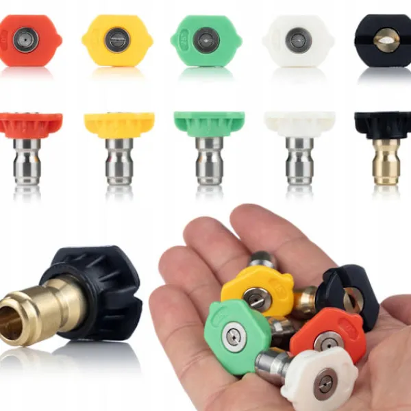 Rosfix Högtryckstvättar-PowerReach ProMax 6.3M Teleskopisk Tvättlans – 4000 PSI | 7 Munstycken | Kompatibel med M22, QC 3/8"