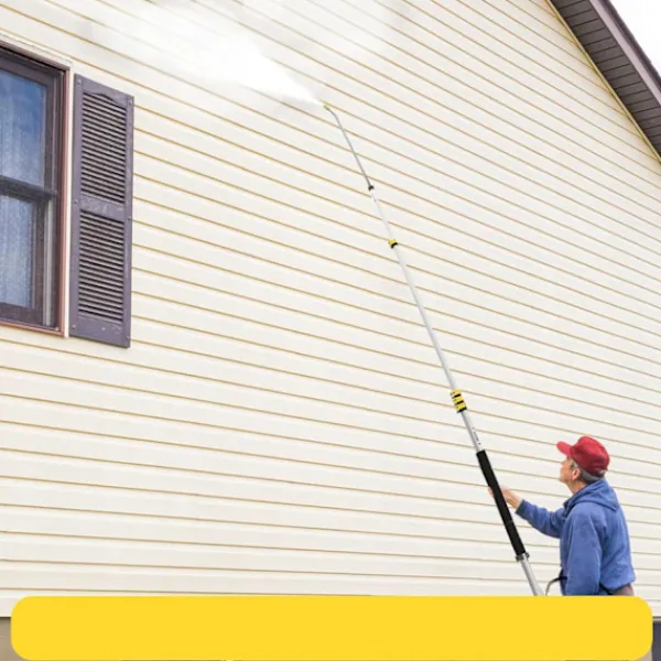 Rosfix Högtryckstvättar-PowerReach ProMax 6.3M Teleskopisk Tvättlans – 4000 PSI | 7 Munstycken | Kompatibel med M22, QC 3/8"