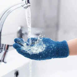 Dammsugare & Tillbehör-Prestanda Dammtorkarhandskar (Marinblå Par), Rengöringshandskar i Korallfleece, Fångar Damm, Pollen, Djurhår och Päls, Perfekt för Trä- och Läderytor, Washa | Fyndiq