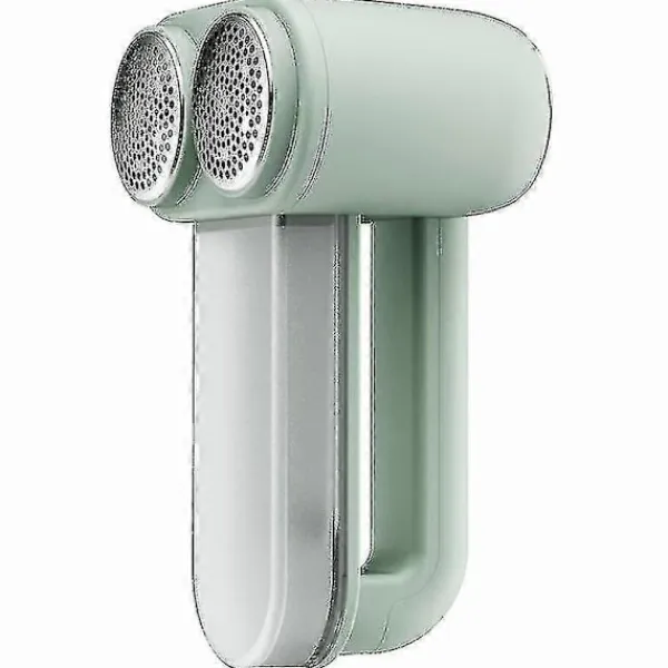 GIFT OF G Ångtvättar-Professionell Elektrisk Noppborttagare Dubbelhuvud Tygrakapparat 3 Hastigheter Uppladdningsbar Tröja Fuzz Rakapparat För Kläder Möbler Guanguan