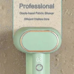 Archipelago Ångtvättar-Professionell Elektrisk Noppborttagare Dubbelhuvud Tygrakapparat 3 Hastigheter Uppladdningsbar Tröja Fuzz Rakapparat För Kläder Möbler Guanguan