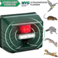 Skadedjur & Insekter-Professionell Elektronisk Fågelskrämma för Duvor, Stålar, Sparvar och Måsar JSTV