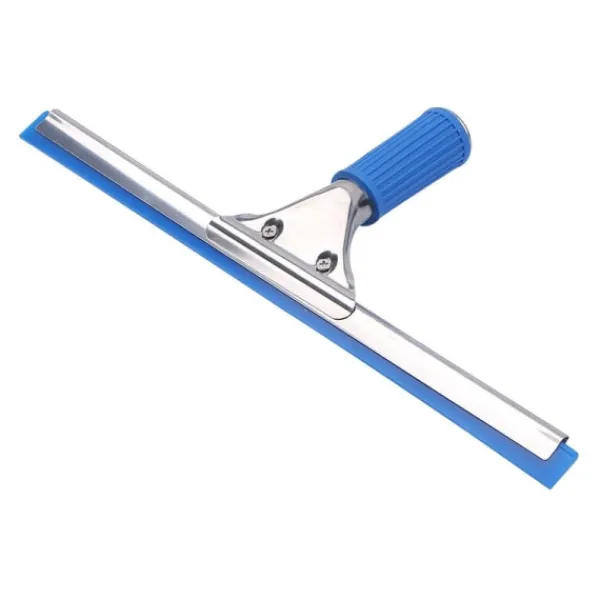 Galaxy Fönsterrengöring-Professionell fönsterraka, fönsterskrapa, duschskrapa i silikon, golvskrapa med handtag, gummiskrapa, fönsterskrapa med blad 35 cm