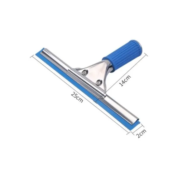 Galaxy Fönsterrengöring-Professionell fönsterraka, fönsterskrapa, duschskrapa i silikon, golvskrapa med handtag, gummiskrapa, fönsterskrapa med blad 35 cm