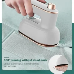 Ångtvättar-Professionell mini ångstrykjärn Handhållen bärbar plaggångare torr våt dubbla kläder tyg strykmaskin