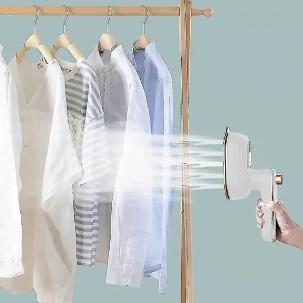 Ångtvättar-Professionell mini ångstrykjärn Handhållen bärbar plaggångare torr våt dubbla kläder tyg strykmaskin