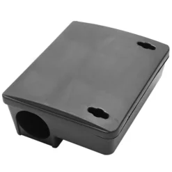 Skadedjur & Insekter-Professionell Åtelstation för Råttgift, Låda, Fälla & Nyckel för Råtta Mus Möss