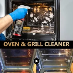 Rengöringsmedel-Professionell ugn- och grillrengöring kraftig spray tar bort fastbränt fett för köksspisar spiskåpor
