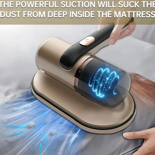Megabilligt Dammsugare & Tillbehör-Påslös Handhållen Dammsugare med UV och HEPA-filter, Perfekt för Allergiker