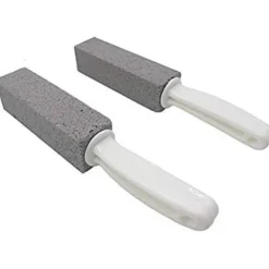 Rengöringsmedel-Puli Rengöringssten, Toalettrengörare med Handtag, Tar Bort Kalk, för Rengöring av Badkar, Pooler, Kök och Hem, 2 Stycken