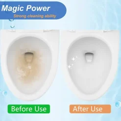 Rengöringsmedel-Puli Rengöringssten, Toalettrengörare med Handtag, Tar Bort Kalk, för Rengöring av Badkar, Pooler, Kök och Hem, 2 Stycken