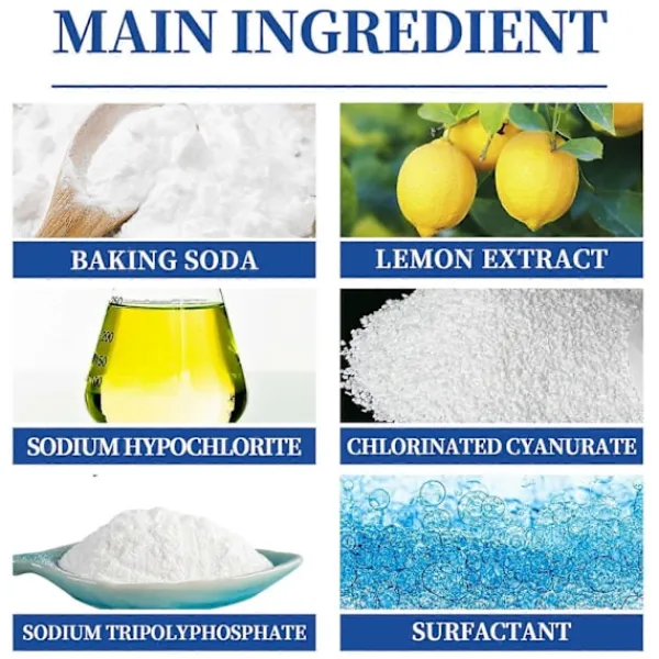 Rengöringsmedel-Pulver för att ta bort stopp i avlopp