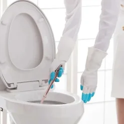 Rengöringsmedel-PVC Diskhandskar, Återanvändbara, Rengöring