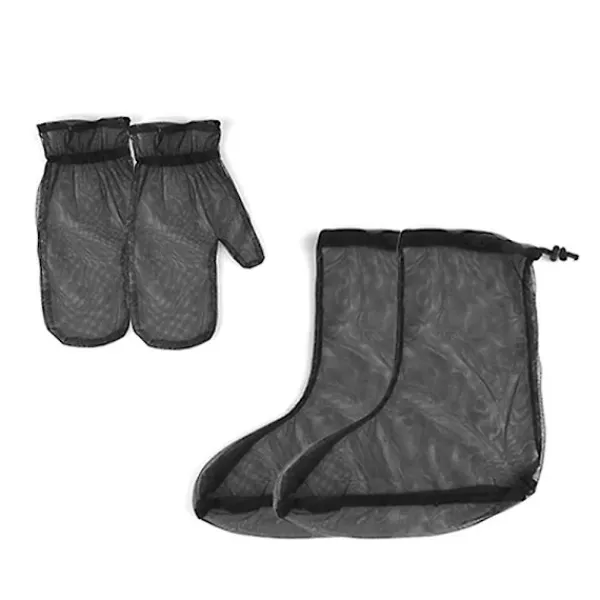 Skadedjur & Insekter-QD-Lätta mygghandskar och vantar i mesh med strumpor