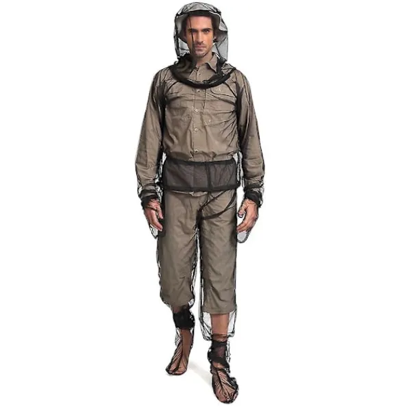 Skadedjur & Insekter-QD-Lätta mygghandskar och vantar i mesh med strumpor