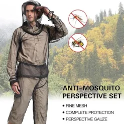 Skadedjur & Insekter-QD-Lätta mygghandskar och vantar i mesh med strumpor