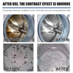 Tvättmaskiner-Qian Jue fisk tvättmaskin tank rengöring brusande tablett universell trumma typ impeller rengöring avkalkning och sterilisering fläckar