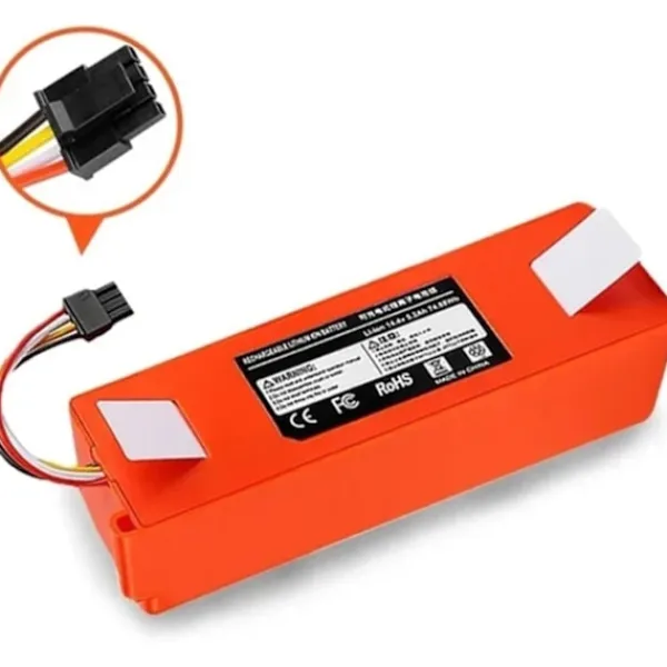 Dammsugare & Tillbehör-QU*Robot Dammsugare Batteri BRR-2P4S-5200S, Kompatibelt med Roborock, S55 S60 S65 S50 S51 S5 MAX S6, Ersättningsbatteridelar