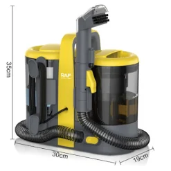 Städmaskiner-RAF Våt- och torrdammsugare Senaste Handhållen Portabel Mattrengörare fläckrengörare kommersiell Dammsugare Ånga för Soffa och Bil med 11000pa