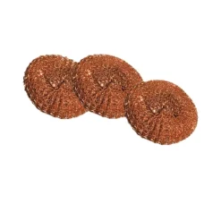 Ramon Svampar & Dukar-Koppar Skursvampar (Förpackning Om 25) En Storlek Brun One Size