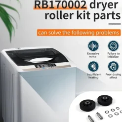 Torktumlare-RB170002 ADE30RGS171TW01 3447593 Torkar-kit för Speed Queen/Alliance Torktumlare Ersätter AP5186795 PS12220