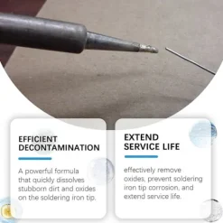 Rengöringsmedel-Rengörare för lödspetsar, avlägsnar oxidation och förlänger livslängden på lödspetsrengöraren