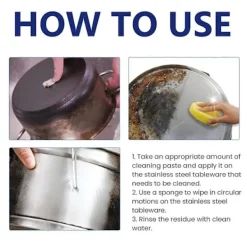 Rengöringsmedel-Rengöring av rostfritt stål