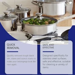 Rengöringsmedel-Rengöring av rostfritt stål