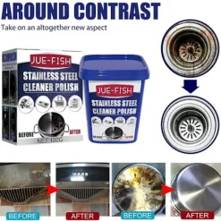 Rengöringsmedel-Rengöring av rostfritt stål